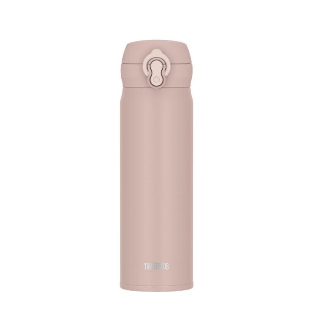 【THERMOS 膳魔師】新飲感不鏽鋼超輕量彈蓋真空保溫瓶500ml(JNL-S500)