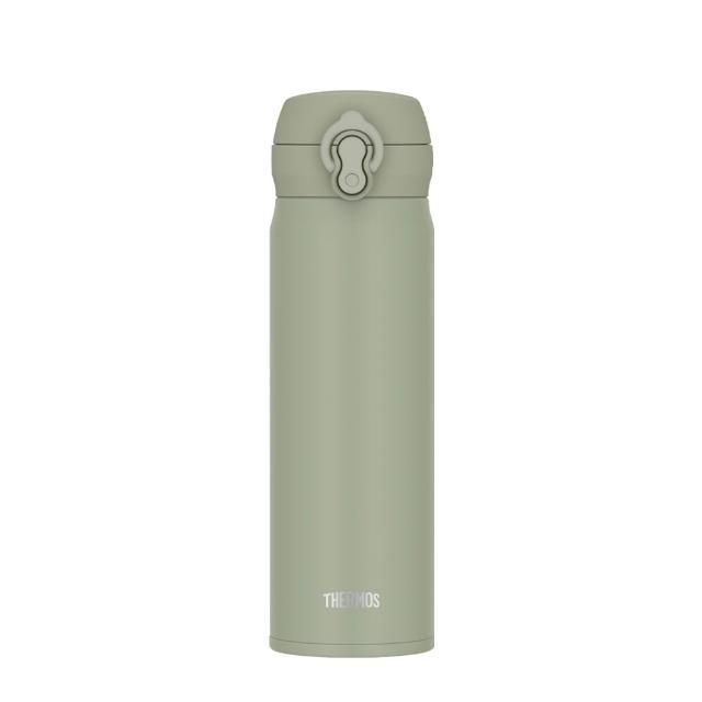 【THERMOS 膳魔師】新飲感不鏽鋼超輕量彈蓋真空保溫瓶500ml(JNL-S500)