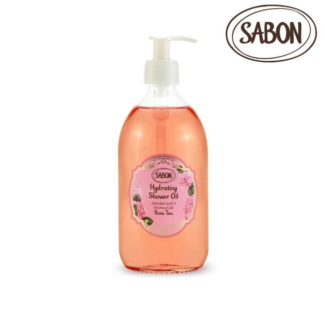 【SABON】官方直營 沐浴修護保養組(輕潤沐浴油500ml+圓瓶身體乳液200ml)