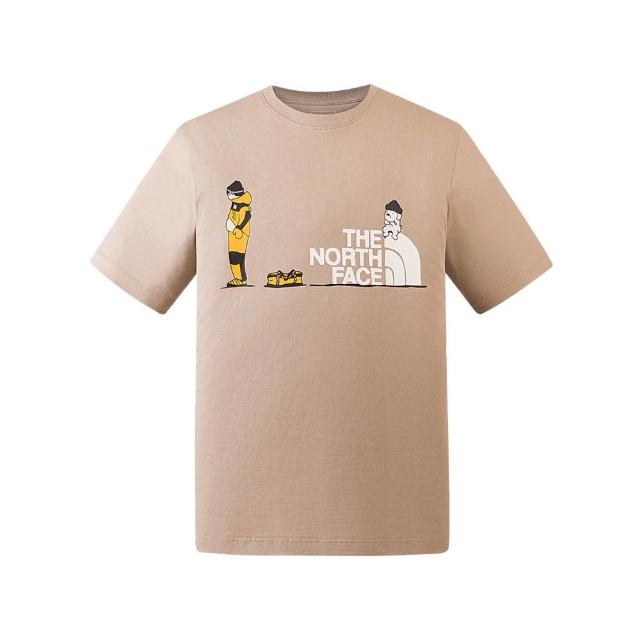 【The North Face】MOMO獨家款｜北面男女款純棉吸濕排汗印花短袖T恤 (多款任選)