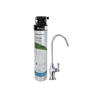 【濱特爾】S100標準家用型淨水器( S-100平行輸入濾心 + 原廠淨水器濾頭座 + 不銹鋼龍頭 + 到府安裝 )