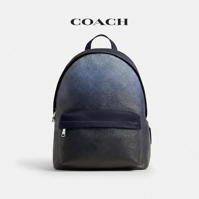 【COACH】蔻馳官方直營 TAYLOR 經典標誌條紋雙肩包 後背包-多色任選(CDX88)