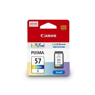 【Canon】官方直營 CL-57S日本製原廠原裝 彩色墨水匣(適用E3470/E400)