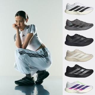 【adidas 愛迪達】運動 休閒 慢跑 女鞋 男鞋 adizero Evo SL (JH6206&KJ1363)