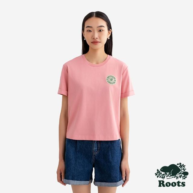 【Roots】男女款-精選Roots 海狸圖案LOGO短袖T恤(多款可選)