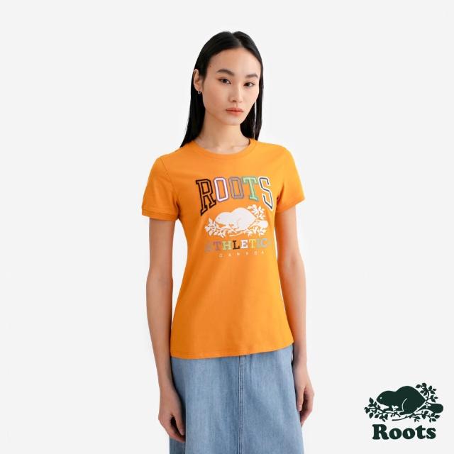 【Roots】男女款-精選Roots 經典LOGO海狸圖案短袖T恤(多款可選)