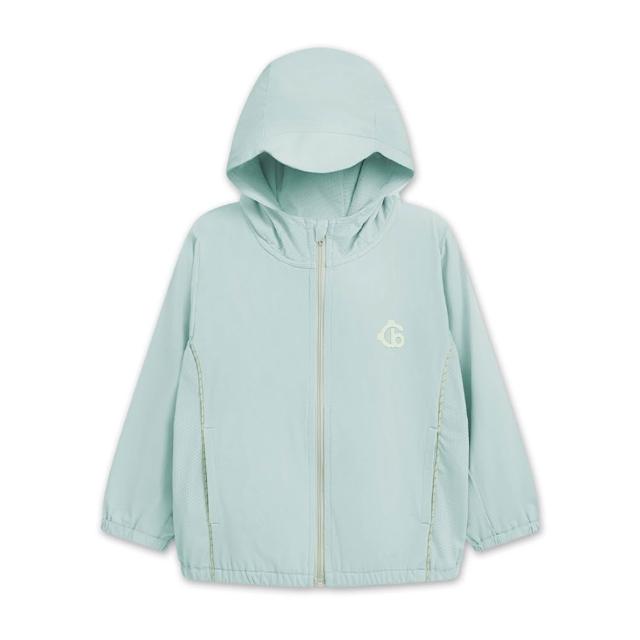 【奇哥】CHIC BASICS系列 男女童裝 涼感連帽外套-長效涼爽+抗UV (1-4歲 防曬)