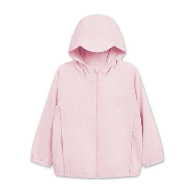 【奇哥】CHIC BASICS系列 男女童裝 涼感連帽外套-長效涼爽+抗UV (1-4歲 防曬)