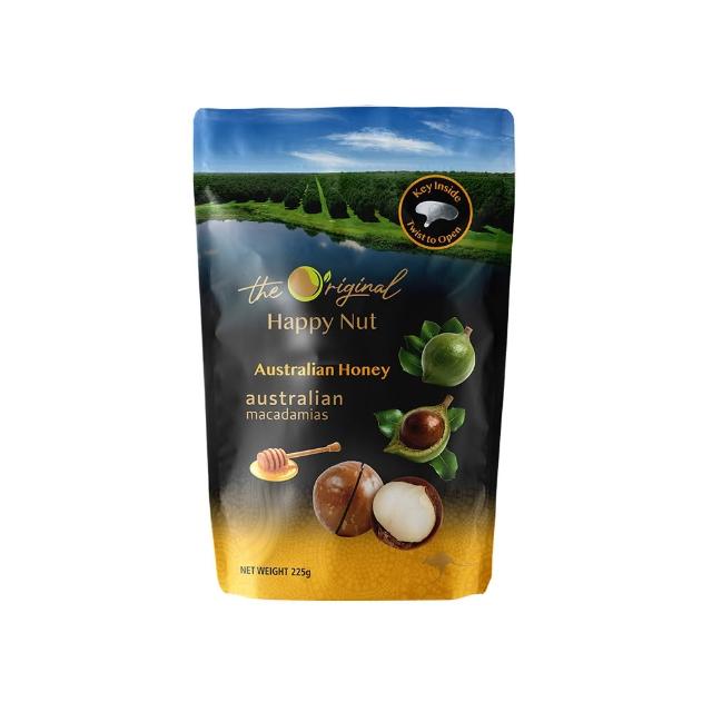 【HAPPY NUTS 幸福堅果】澳洲帶殼火山豆225g(口味任選)中元普渡/拜拜