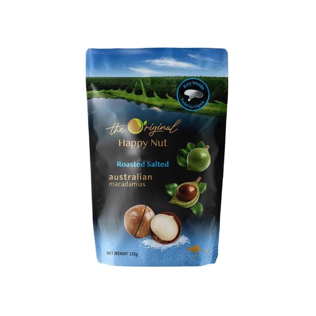 【HAPPY NUTS 幸福堅果】澳洲帶殼火山豆225g(口味任選)中元普渡/拜拜