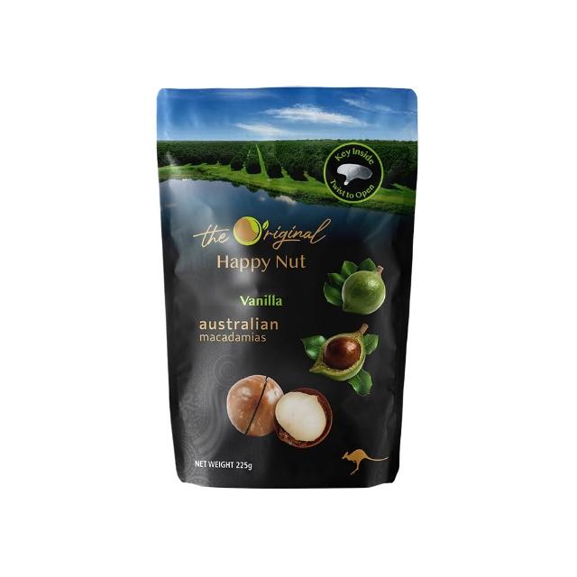 【HAPPY NUTS 幸福堅果】澳洲帶殼火山豆225g(口味任選)中元普渡/拜拜