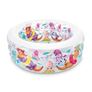 【INTEX】盒損全新福利品出清-海洋動物戲水游泳池152x56cm 360L 適用6歲+(58480NP)