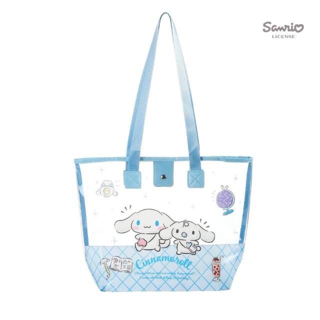 【SANRIO 三麗鷗】防水游泳包防水透明包瑜伽包補習袋才藝袋酷洛米美樂蒂大耳狗凱蒂貓聖誕禮