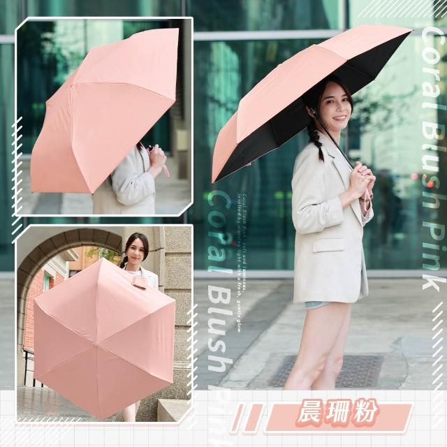 【JOJOGO 揪揪購】買一送一 超速乾秒收輕羽傘 速乾傘 自動傘 輕量傘 晴雨傘 黑膠傘
