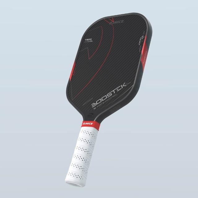 【JNICE 久奈司】一年保固 高階拍 布斯特 BOOSTEK GEN5 匹克球 匹克球拍 (碳纖紅/碳纖白)