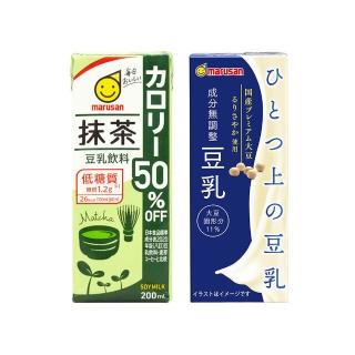【Gelovery Gift】12罐組 丸三愛 原味上豆乳/抹茶豆乳(熱量減半)-口味任選