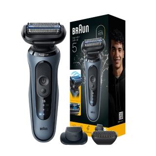 【BRAUN 百靈】全新親膚 5系列PRO免拆快洗電動刮鬍刀/電鬍刀(53-A12000s)