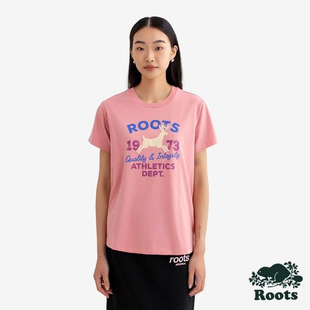 【Roots】男女款- 精選Roots海狸LOGO短袖T恤(多款可選)