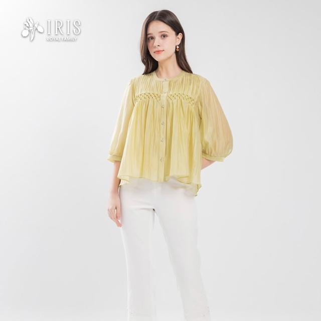 【IRIS 艾莉詩】晨霧清香輕柔上衣-2色(62137)