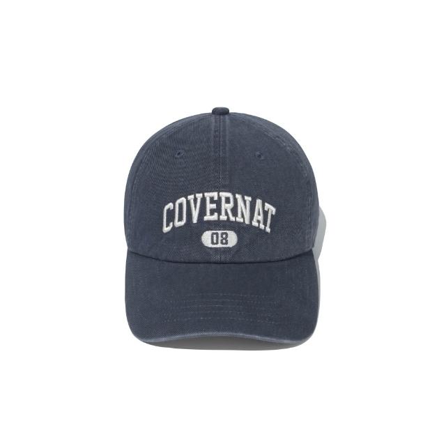 【COVERNAT】(舒適版型)拱形Logo棒球帽(ACC帽子 SOOBIN同款 米白/藍/海軍藍/紅/豹紋色)