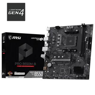 【MSI 微星】PRO B550M-B (ARGB/TPC)主機板