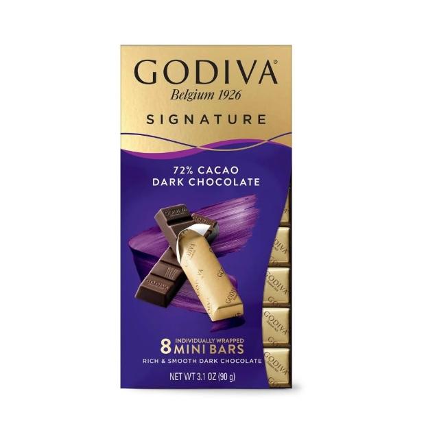 【GODIVA】醇享巧克力系列4片組(生日禮、情人節、中秋禮)