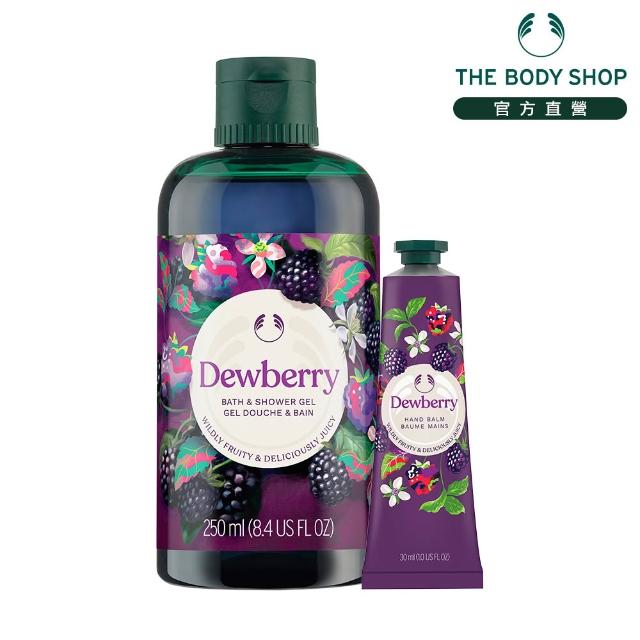 【THE BODY SHOP 美體小舖】果香沐浴時光組(沐浴膠250ml+護手霜30ml)
