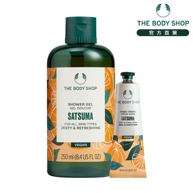 【THE BODY SHOP 美體小舖】果香沐浴時光組(沐浴膠250ml+護手霜30ml)