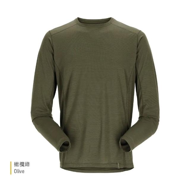 【RAB】Syncrino Base LS Tee 男款 羊毛混紡長袖排汗衣 QBL32
