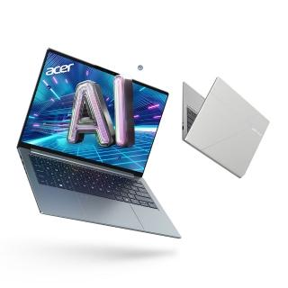 【Acer】65W快充組★14吋Ultra X7 OLED輕薄 AI筆電(Swift Go/SFG14-I71-70JF/CX7-358H/32G/512G/W11)