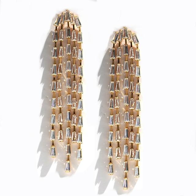 【LEESA】飾品\耳環\流蘇耳環\耳針\小眾設計\簡約ins風\小禮物\送閨蜜\耳飾\幾何耳環\長款耳環\抗敏耳環