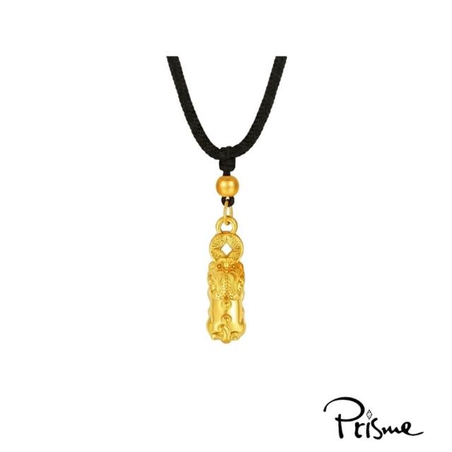 【Prisme】黃金項鍊 純金999 紳士品格男士黃金項鍊 (金重約0.08錢±0.03)