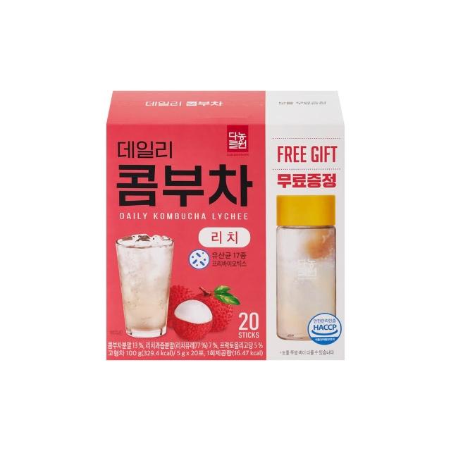 【Danongwon】Danongwon 乳酸菌康普茶 5g*20ea+瓶子