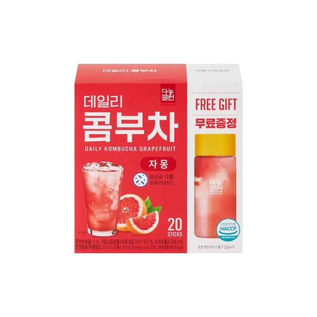 【Danongwon】Danongwon 乳酸菌康普茶 5g*20ea+瓶子