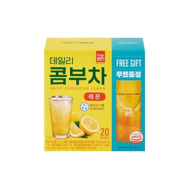 【Danongwon】Danongwon 乳酸菌康普茶 5g*20ea+瓶子
