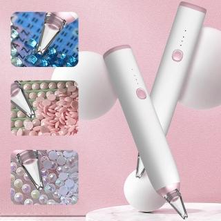 【Nil】鑽石畫工具點鑽筆 無線電動吸鑽筆 吸鑽石繪畫筆 美甲吸氣筆 點鑽頭手工筆 粘鑽筆 貼鑽筆