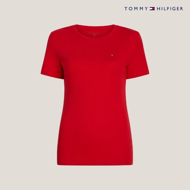 【TOMMY HILFIGER】官方旗艦館 男女短t 夏季T恤 圓領 V領