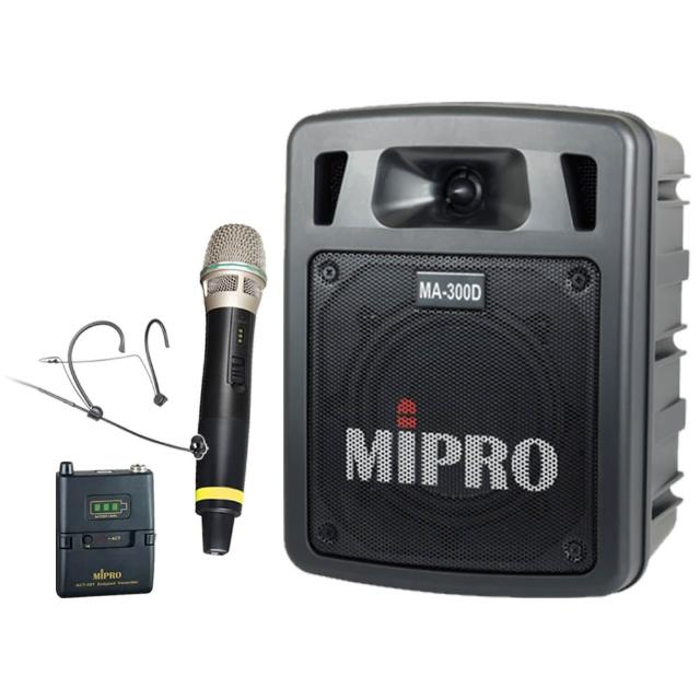 【MIPRO】MA-300D二代5.8GHz雙頻道迷你藍芽無線擴音器