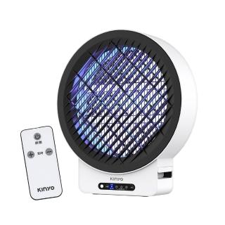 【KINYO】12W壁掛/遙控電擊式捕蚊燈 滅蚊燈 電蚊燈 防蚊(KL-6512)