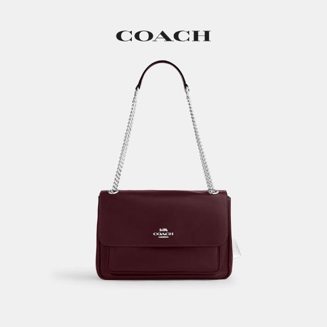【COACH】蔻馳官方直營 ELODIE 絎縫斜背手袋 斜背包-多款任選(CCZ62/CCF09)