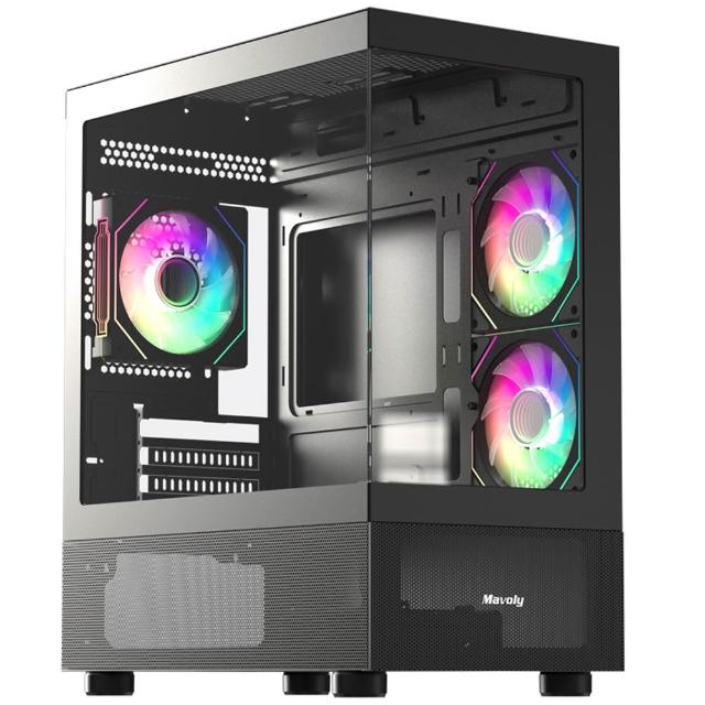 【華碩平台】U7二十四核 RTX 5060 {虛空白羽}電競電腦(U7-270K Plus/B860/16G D5/1TB/FF14適用)