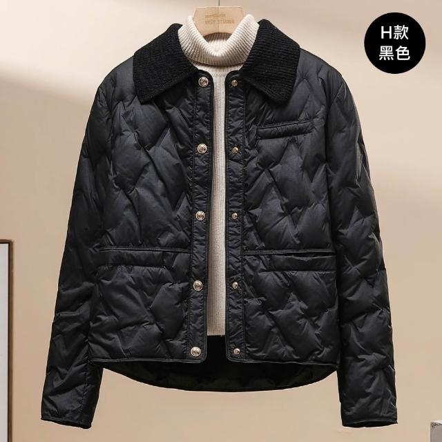 【巴黎精品】現貨+預購 頂級真羽絨90%白鴨絨羽絨外套高蓬鬆度羽絨衣夾克(保暖修身翻領連帽女外套2款b7a3)