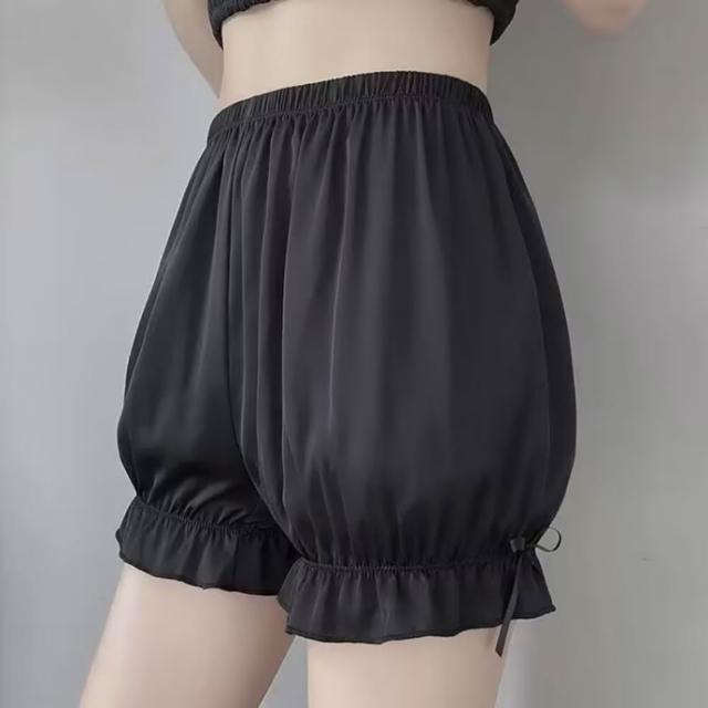 【巴黎精品】現貨限搶 無痕安全褲高腰平口瑜珈褲涼感防走光女內褲內搭短褲大尺碼女裝(提臀多款t1t2a4 A)S