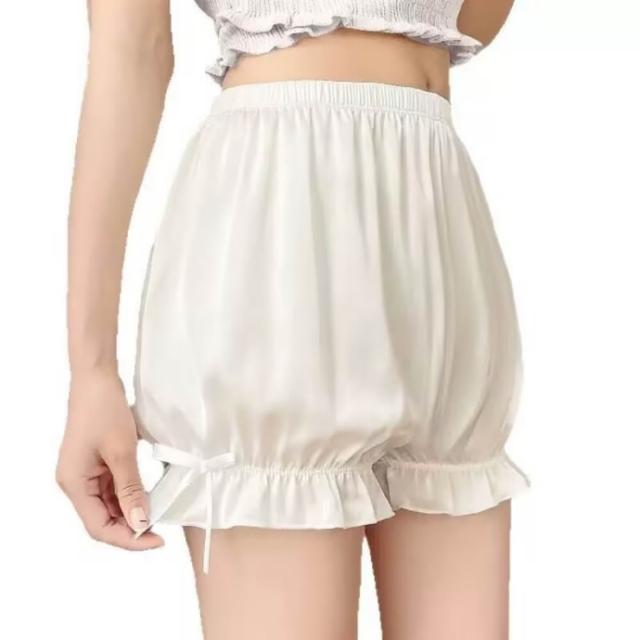 【巴黎精品】現貨限搶 無痕安全褲高腰平口瑜珈褲涼感防走光女內褲內搭短褲大尺碼女裝(提臀多款t1t2a4 A)S