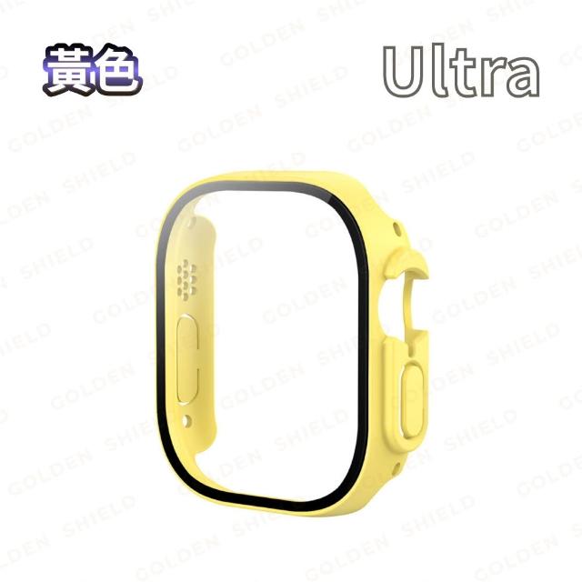 【GOLDEN SHIELD】蘋果手錶一體式保護殼 蘋果手錶殼 錶殼適用Apple Watch 11 10 9 8 7 SE Ultra S11 S10