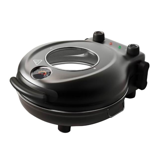 110V 家用披薩機 電餅鐺煎烤機 多功能電烤爐 一體式小型電烤箱廚房烹飪器具