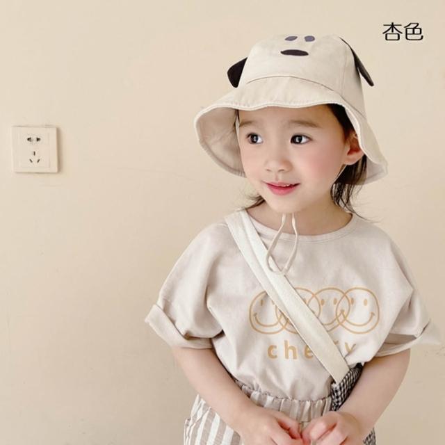 【橘魔法】笑臉加倍磨毛短袖上衣 T恤 棉T 男童 女童 兒童 中童 童裝 中性款