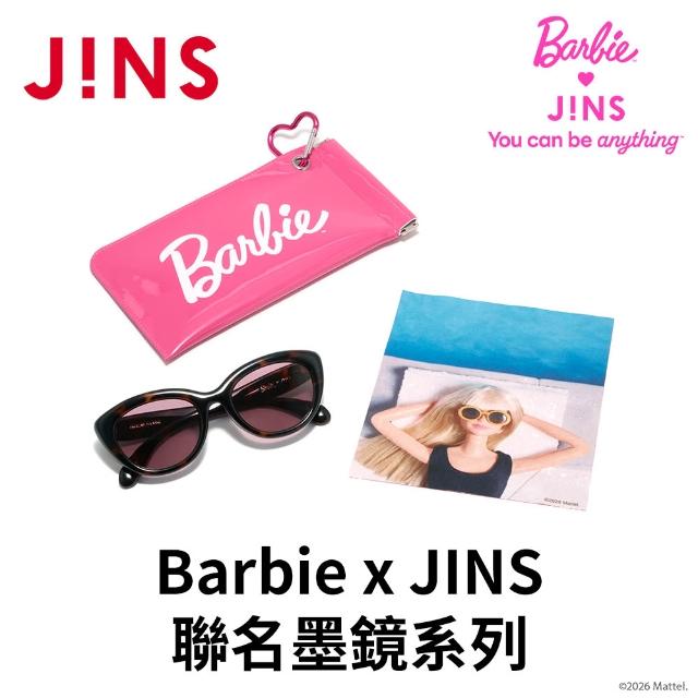 【JINS】Barbie x JINS聯名墨鏡系列(LRF-26S-152)-多色任選