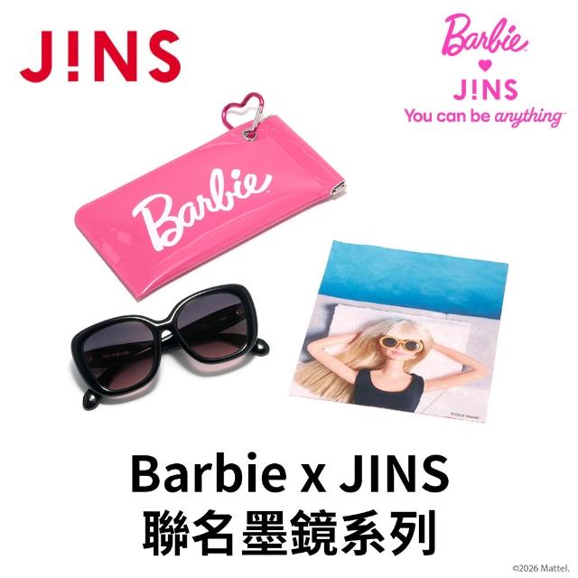 【JINS】Barbie x JINS聯名墨鏡系列(LRF-26S-153)-多色任選