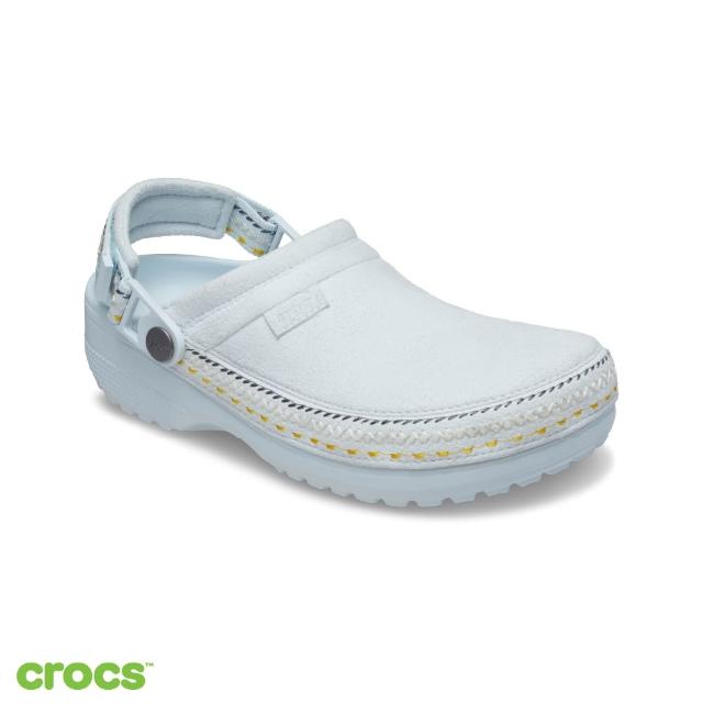 【Crocs】中性鞋 Crafted 經典輕走仿麂皮縫線 克駱格(214048)